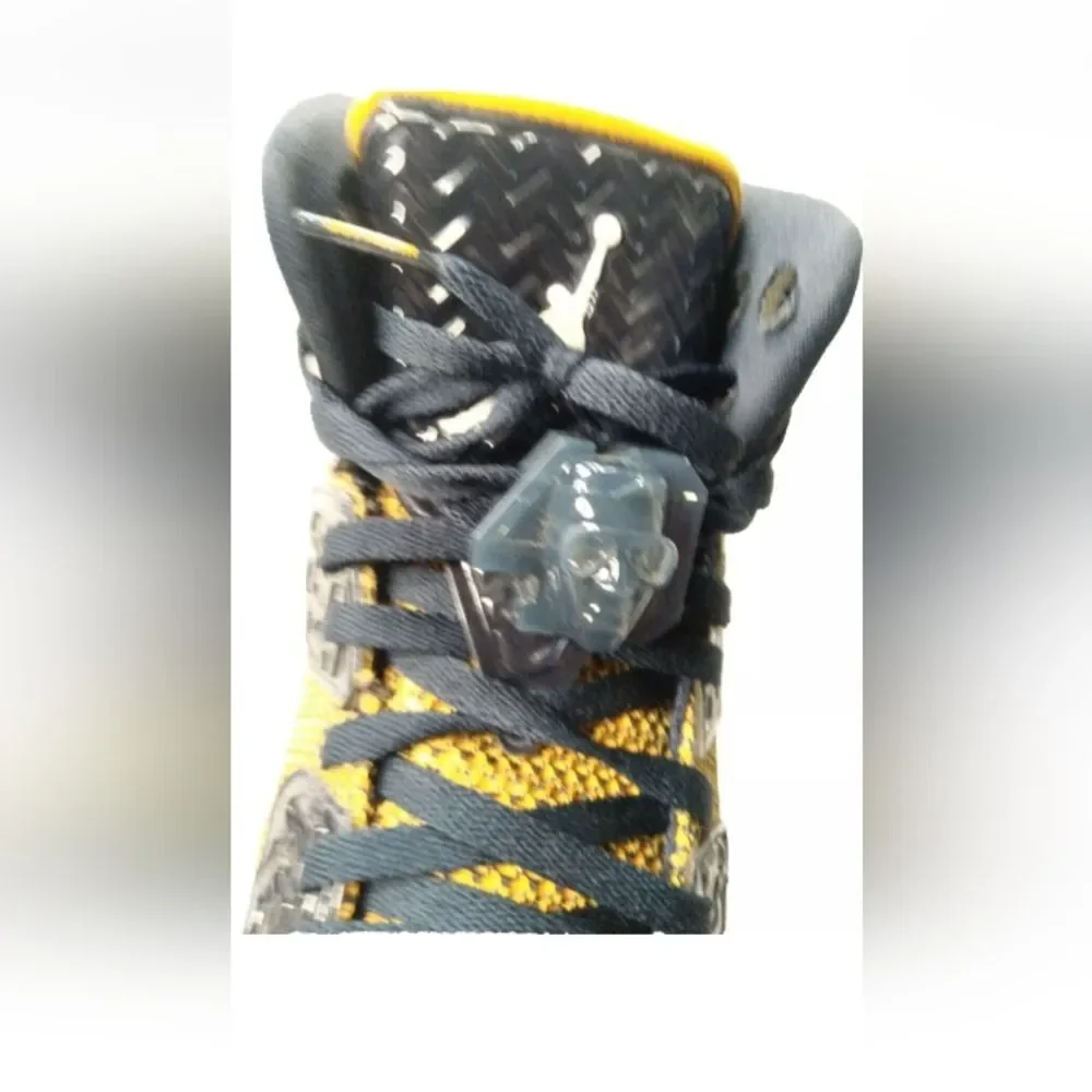 Jordan Spike Forty Sneakers Men's Size 11.5 Shoes Gold Leaf White Navy